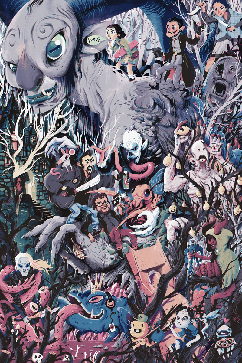 Illustration for article titled This Guillermo del Toro Art Show Is As Crazy As the Director Himself
